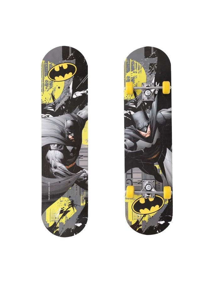 DC Comics Batman-Themed Skateboard – Durable Deck for Kids & Teens - Image 1